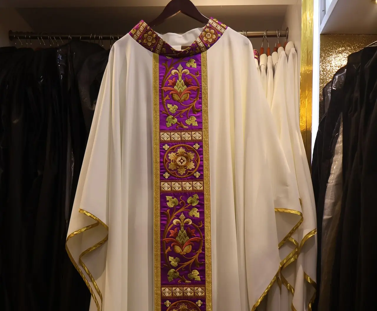 Casulla bordad y cómo lavarla