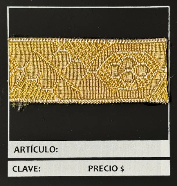 [GCE-52] Galon metálico Gce-52