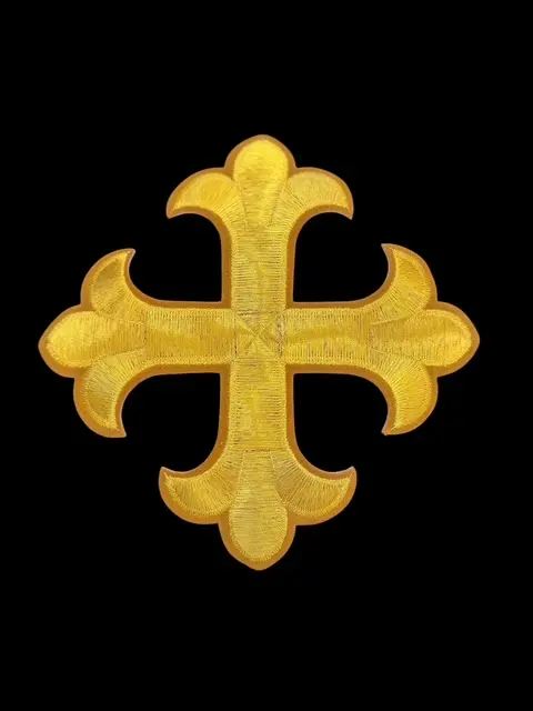 [CRU-12] Cruz bordada CRU-12