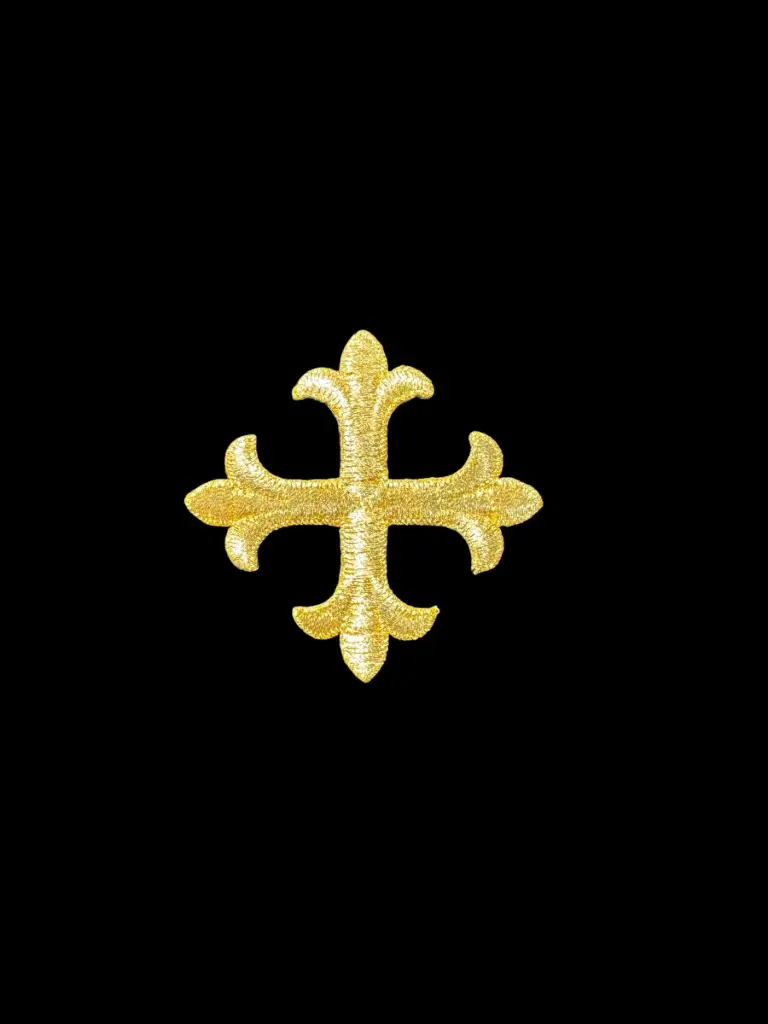 [CRU-15] Cruz bordada CRU-15