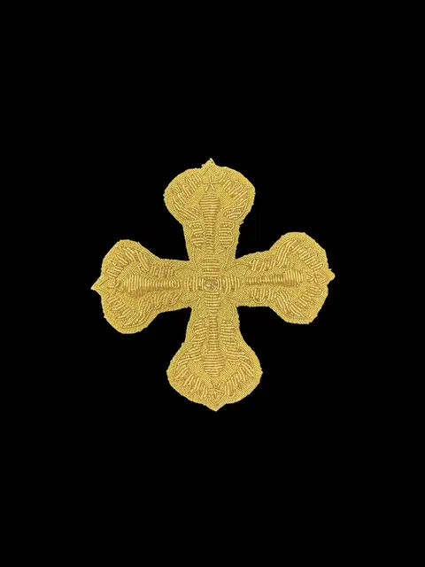 [CRU-25] Cruz bordada CRU-25