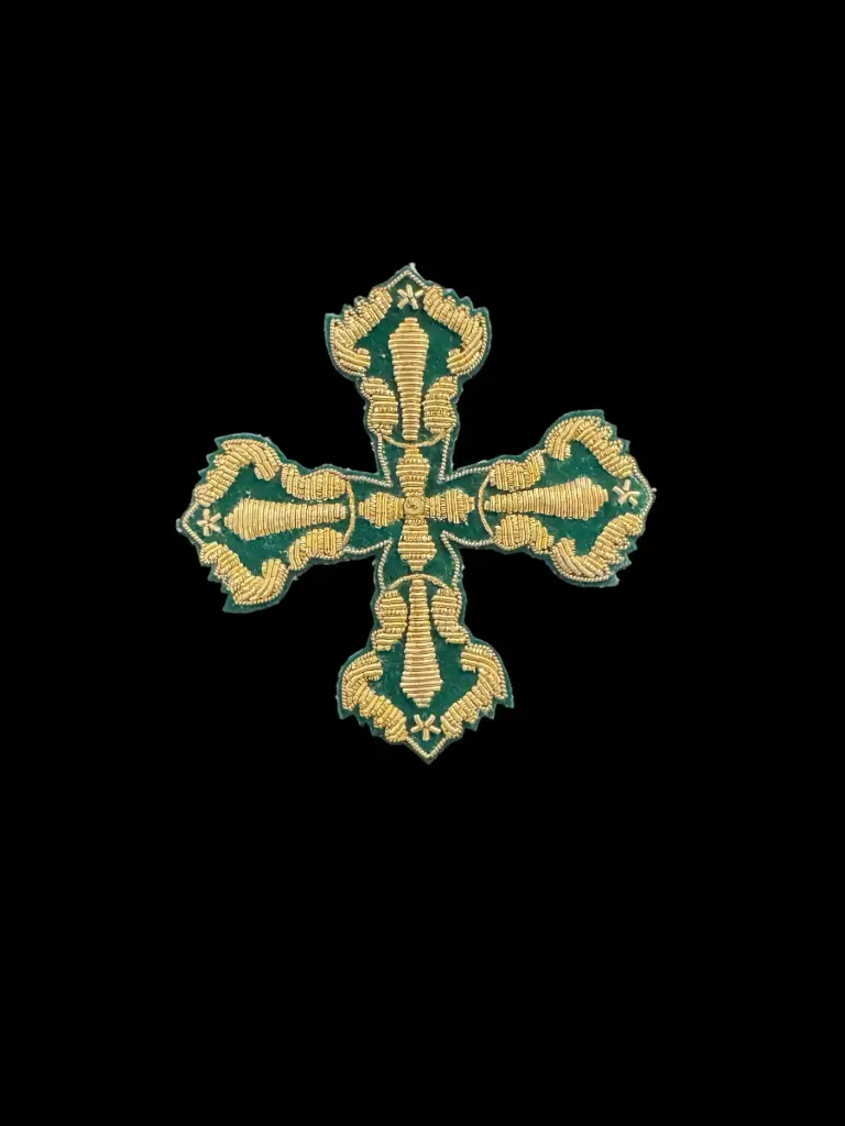 [CRU-26] Cruz bordada CRU-26