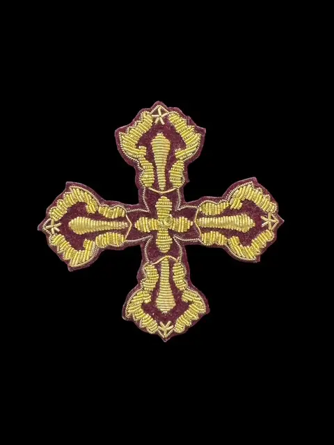 [CRU-29 chica] Cruz bordada CRU-29 chica