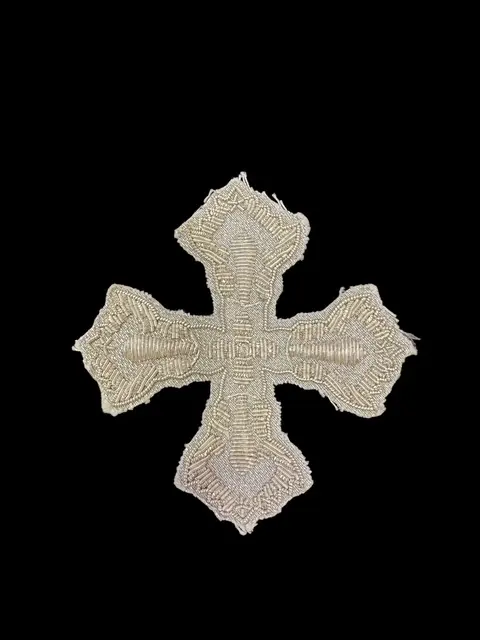 [CRU-30] Cruz bordada CRU-30