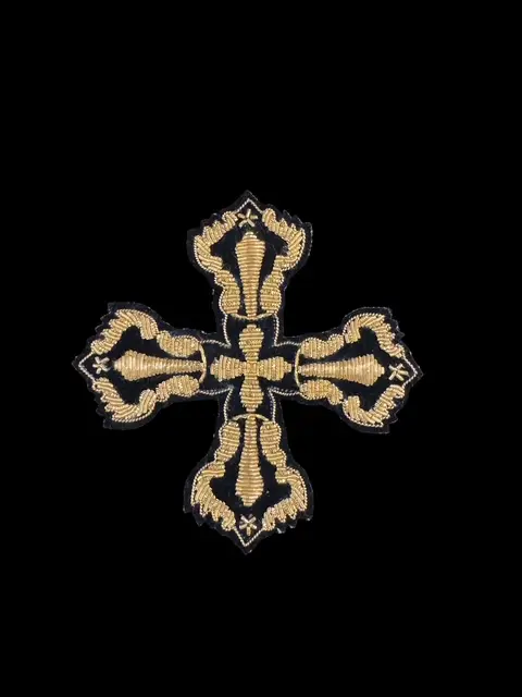 [CRU-31] Cruz bordada CRU-31