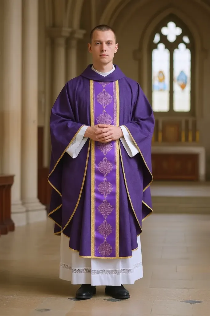 [CA-131/2] Casulla tradicional (Beige)