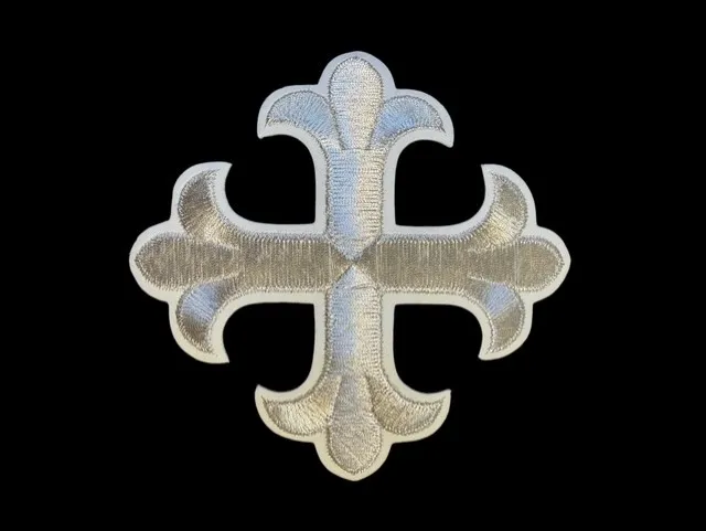 Cruz bordada CRU-04 verde