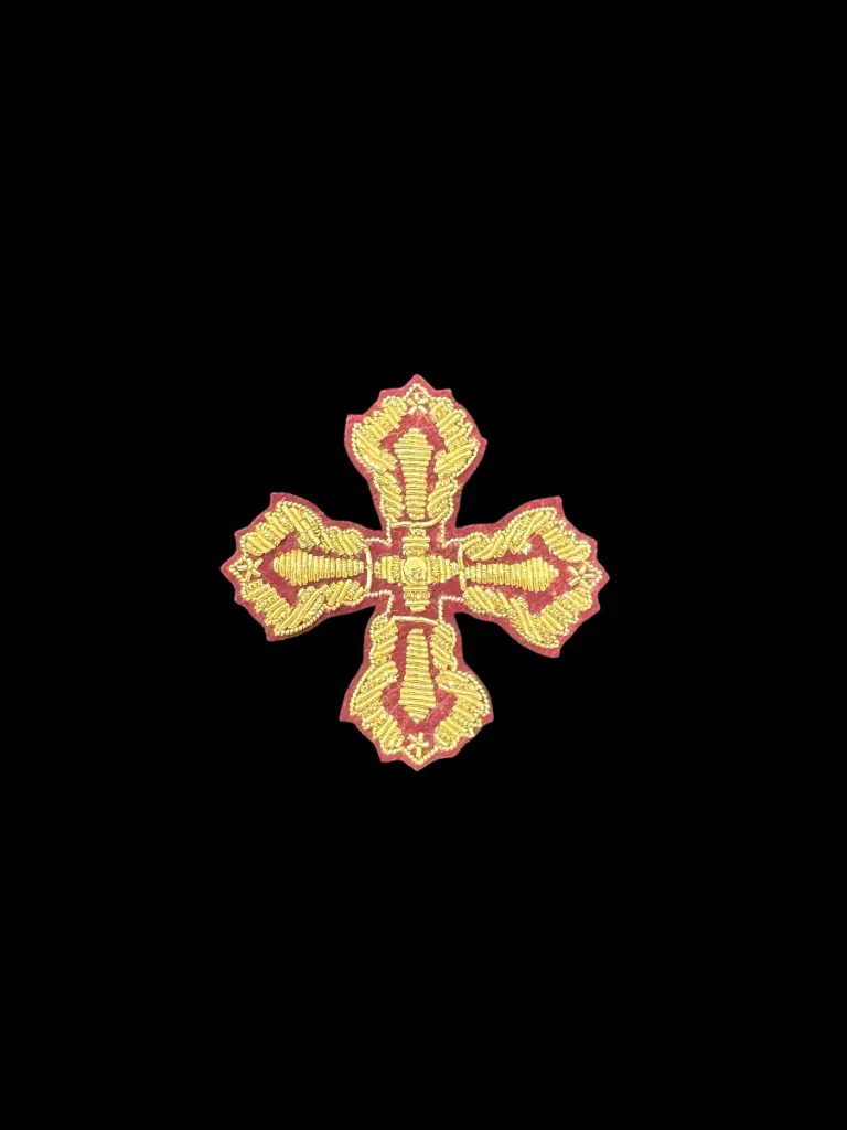 [CRU-21 grande] Cruz bordada CRU-21 grande